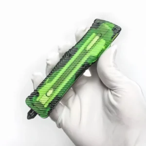 OTF-Messer mit transparentem Bernsteingriff – Bild 4