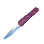 lila Donut Switchblade OTF-Messer