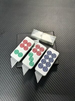 Mahjong-Steineschieber-Universalmesser,Cuttermesser – Bild 2