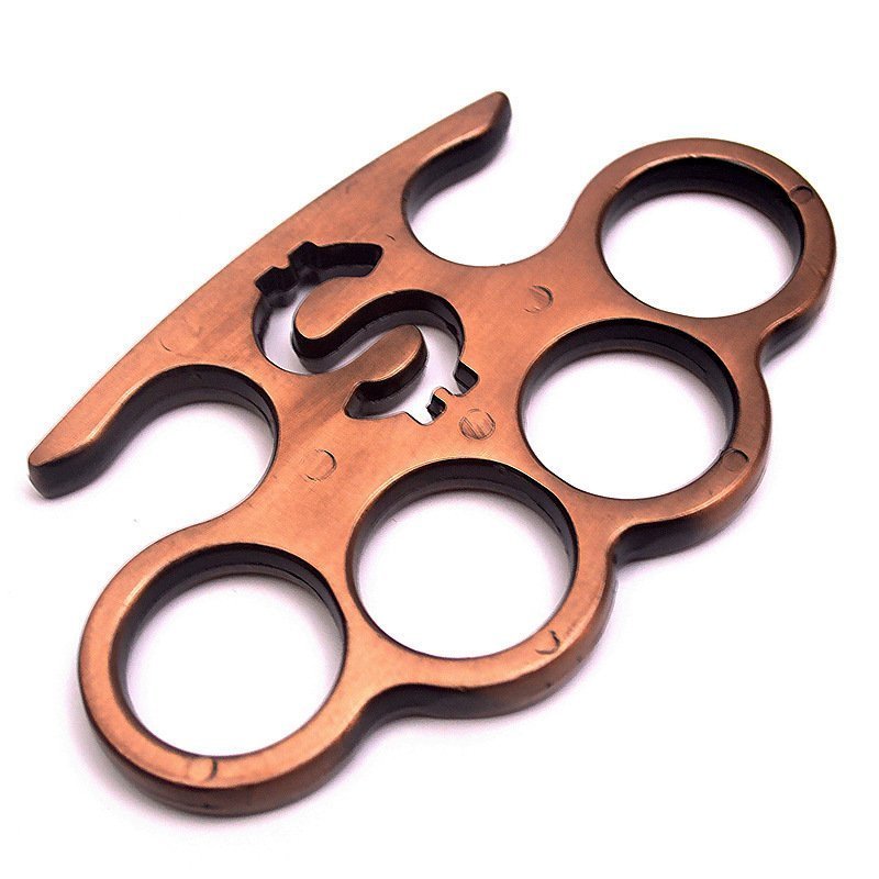 22735155753_1982864080.jpg Two-legged snake fist buckle ring four-finger tiger knuckle,schlagring – Bild 1