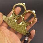 Metal two-finger fist buckle,schlagring