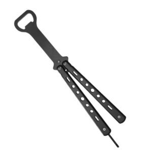 Balisong Flaschenffner, multifunktionaler kreativer Weinffner fr den Heimgebrauch,Butterfly trainer – Bild 5