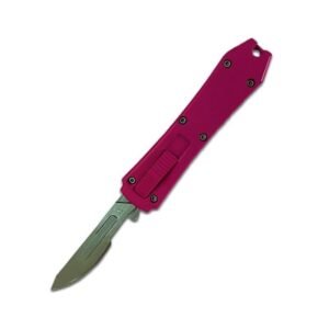 Skalpell Universalmesser mit 10 Klingen Messer Pink Kartonschneider,Cuttermesser