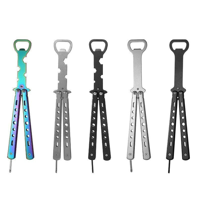 O1CN01VRRyKB1Pl5cFOYOUz_2218687281880-0-cib-1.jpg Balisong Flaschenffner, multifunktionaler kreativer Weinffner fr den Heimgebrauch,Butterfly trainer
