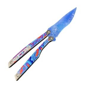Lengfeng Schmetterlingsmesser Legierung faltbar Frieden Elite umliegenden Handwerk ohne Klinge,Butterfly trainer