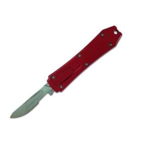 Skalpell-Allzweckmesser mit 10-Klingen-Messer, roter Kastenschneider