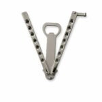 Balisong Flaschenöffner, faltbarer Flaschenöffner, Bier, multifunktionaler Flaschenöffner, kreatives Schmetterlingsmesser, ausgefallenes Messer, Flaschenöffner, Schraubendreher