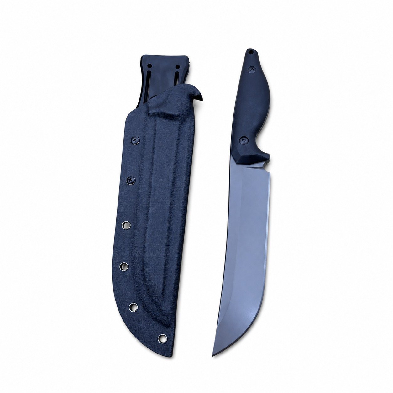 47860-main-white-clean Blazing Flame Storm Messer mit fester Klinge