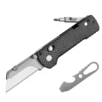 Oknife U1 Kohlefaser/Donut Axis Lock Klappmesser Universal Utility Blade/Olight Taschenmesser