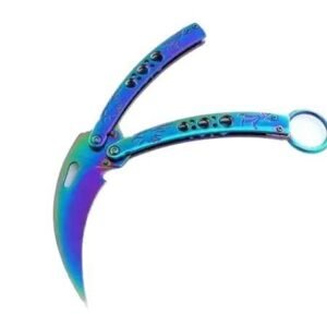 Premium-Einsteiger-Trainingsmesser, Butterfly-Messer, cooles Spielmesser, ungeschärft